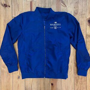 Martell Cognac Bomber Jacket, Size M-L